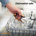 Load image into Gallery viewer, Fiskars Herb Garden Scissors, 5" Garden Shears, Handheld Herb Snips with Sheath and SoftGrip Handle, Dishwasher Safe